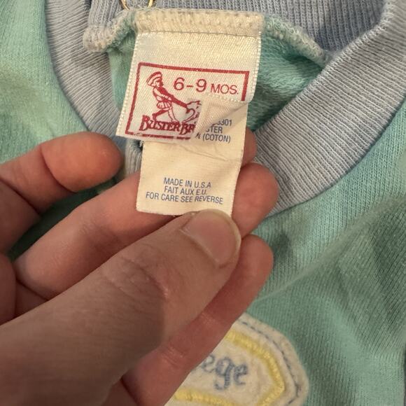 Vintage Baby Boy Clothes 6-9 Mo 4-Outfit Lot 1990s Buster Brown Healthtex READ - Picture 15 of 16